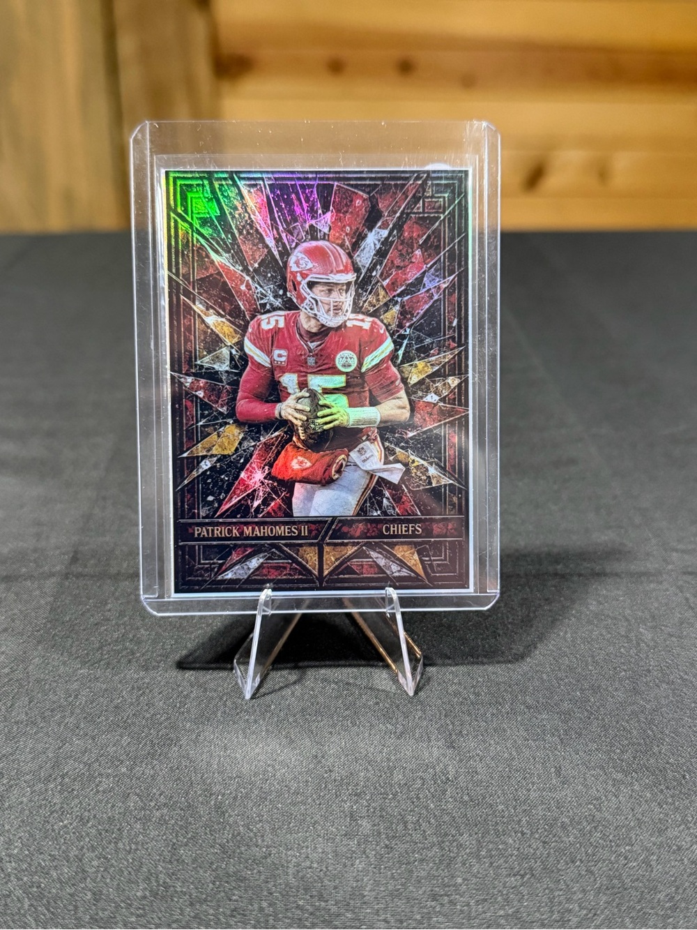 Patrick Mahomes Kansas City Chiefs Custom Football Card